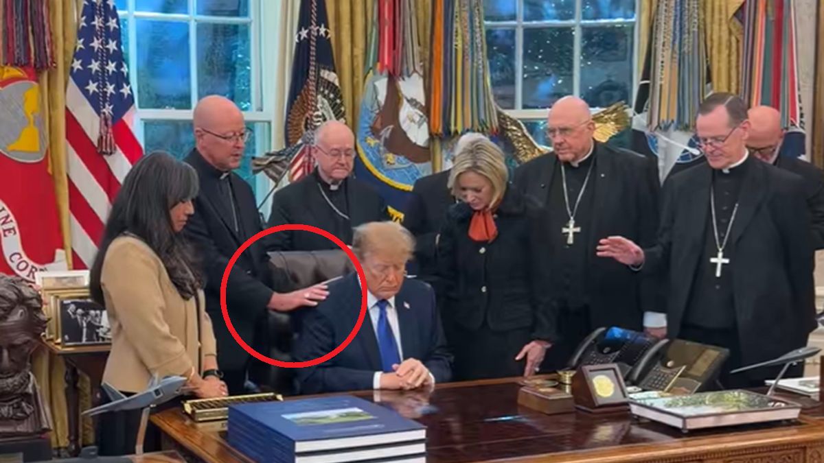 Spotkanie Trumpa z biskupami.