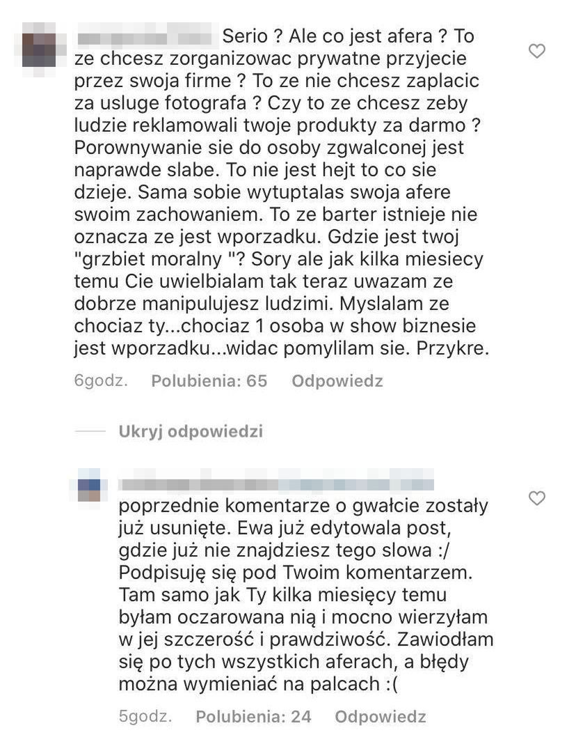 Instagram Ewy Chodakowskiej