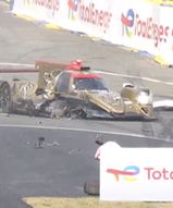 Kolejny wypadek w 24h Le Mans. Wyglądało to fatalnie [WIDEO]