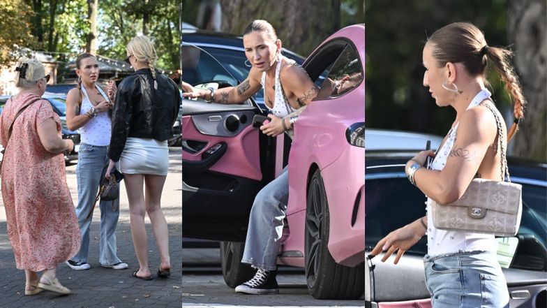 Marta Linkiewicz umówiła się na obiad z mamą i siostrą