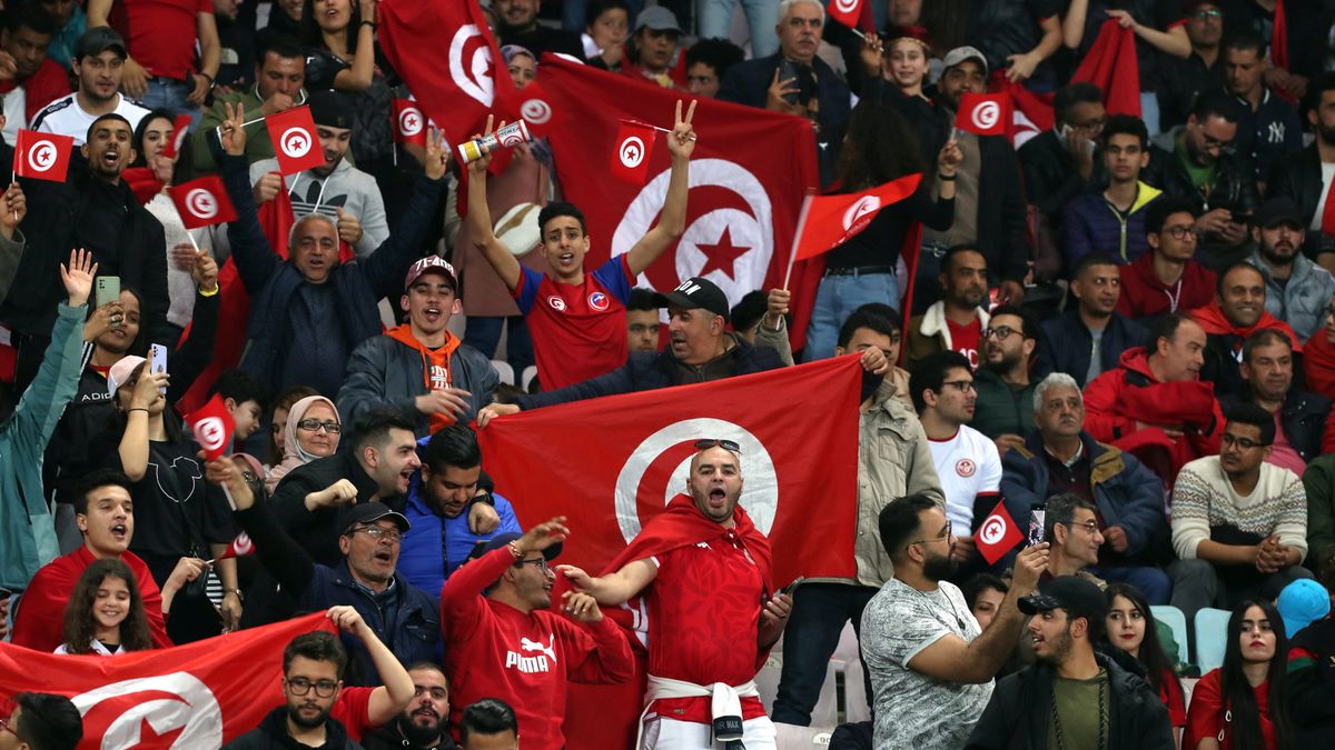 kibice reprezentacji Tunezji