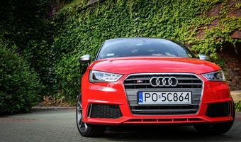 Audi S1 Sportback 2.0 TFSI - uliczny rozrabiaka