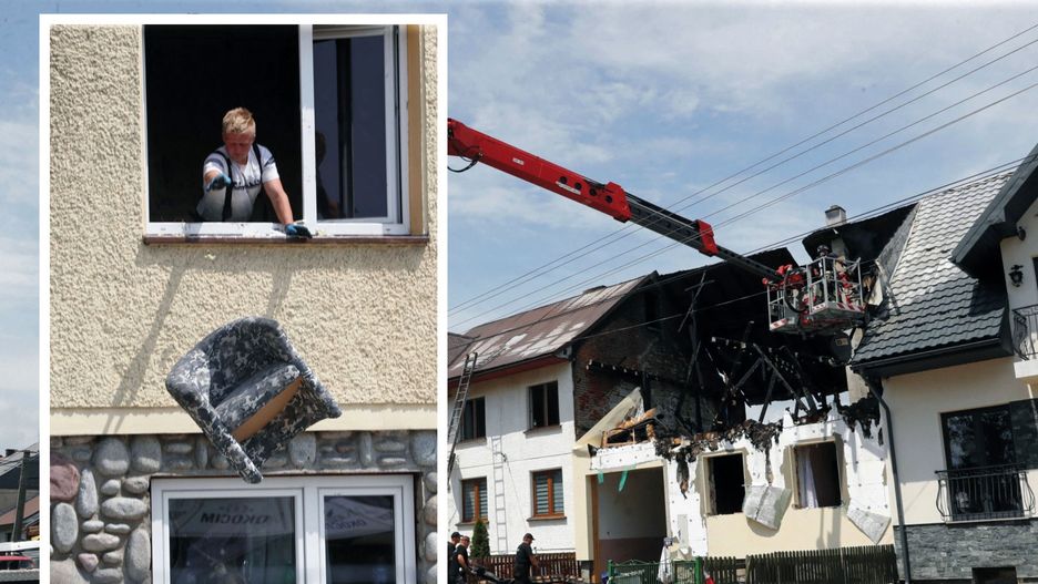 Podhale. Pożar w Nowej Białej i pomoc dla strażaków