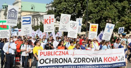 Polacy o proteście medyków. Nowy sondaż