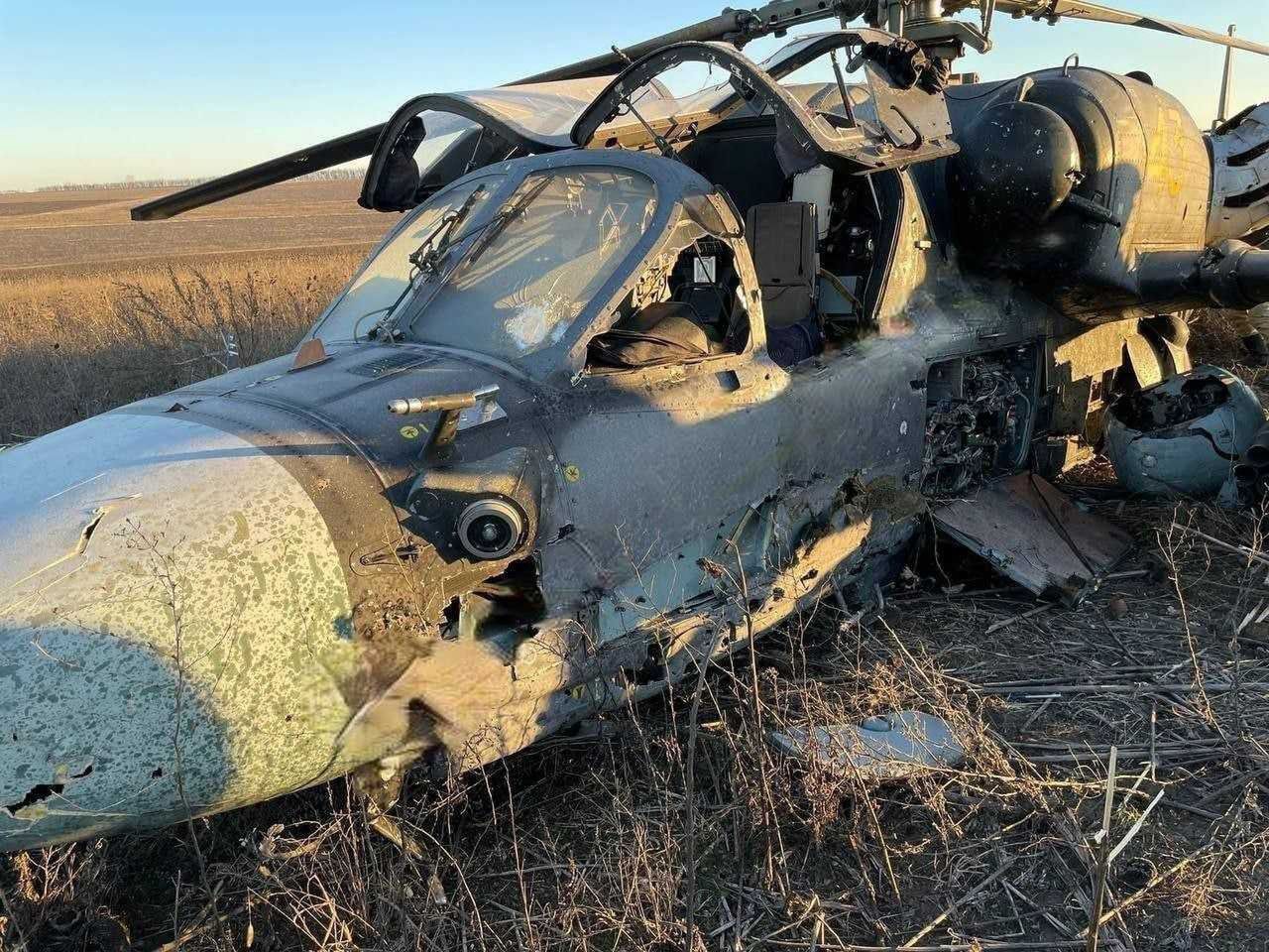 Zestrzelony Ka-52