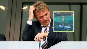 "Zibi, uważaj na rekiny". Boniek sprawdził się w nowym sporcie