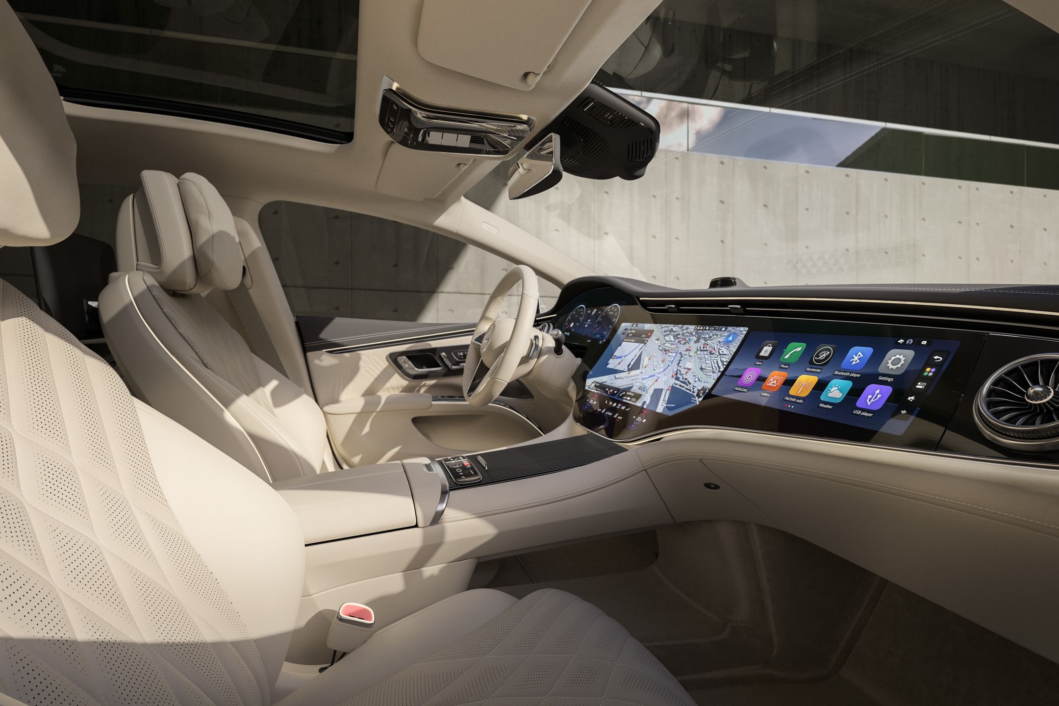 Mercedes EQS po liftingu