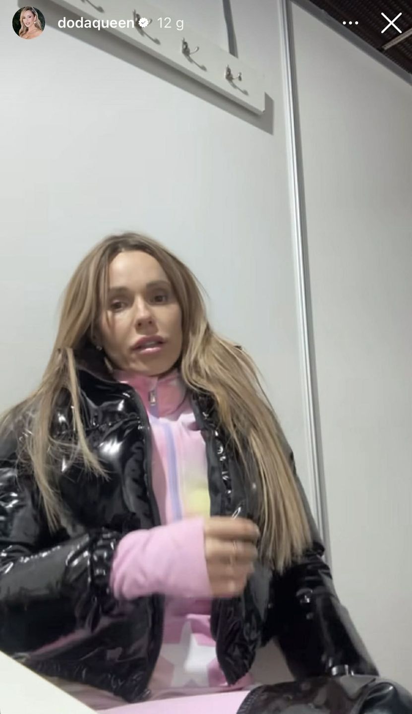 Dodzie zamarzła twarz