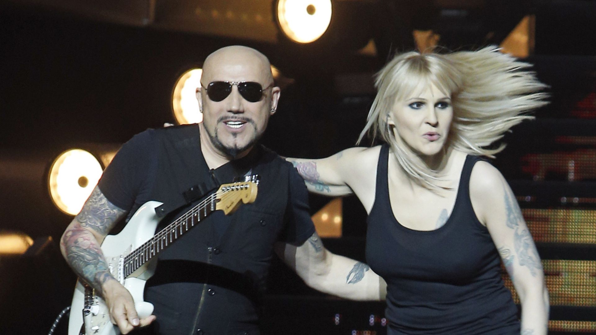 Grzegorz Skawiński i Agnieszka Chylińska