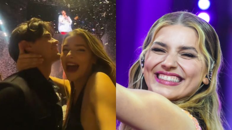 Julia Żugaj z Kacprem Dworniczakiem