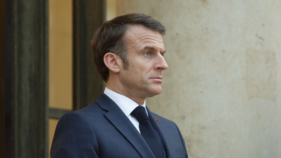 Prezydent Francji Emmanuel Macron