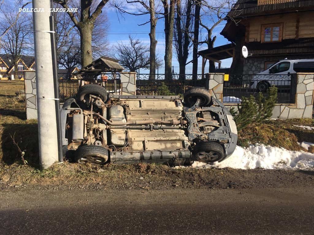 Wypadek w Zębie