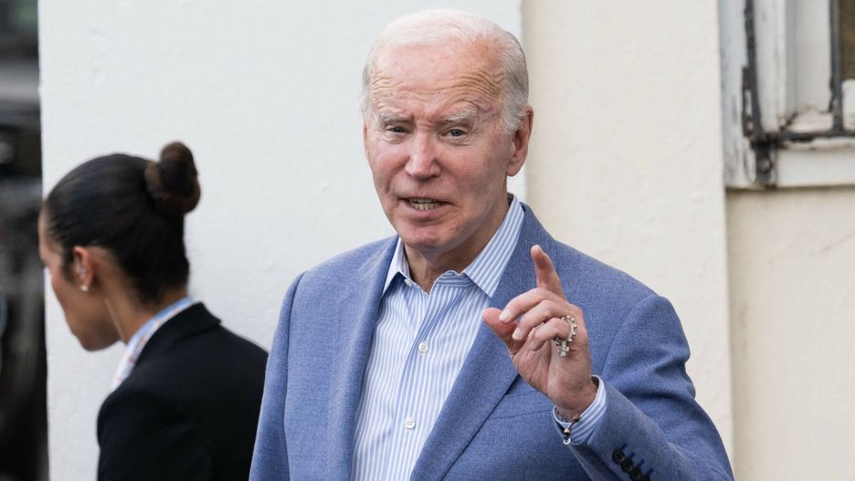 Temporary
US President Joe Biden answers a question from the press as he exits Holy Cross Catholic Church after attending mass in Christiansted, St. Croix, on the US Virgin Islands, on December 28, 2024, during a week-long vacation on the island. (Photo by SAUL LOEB / AFP)
SAUL LOEB