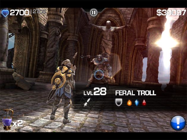 Infinity Blade – test 3