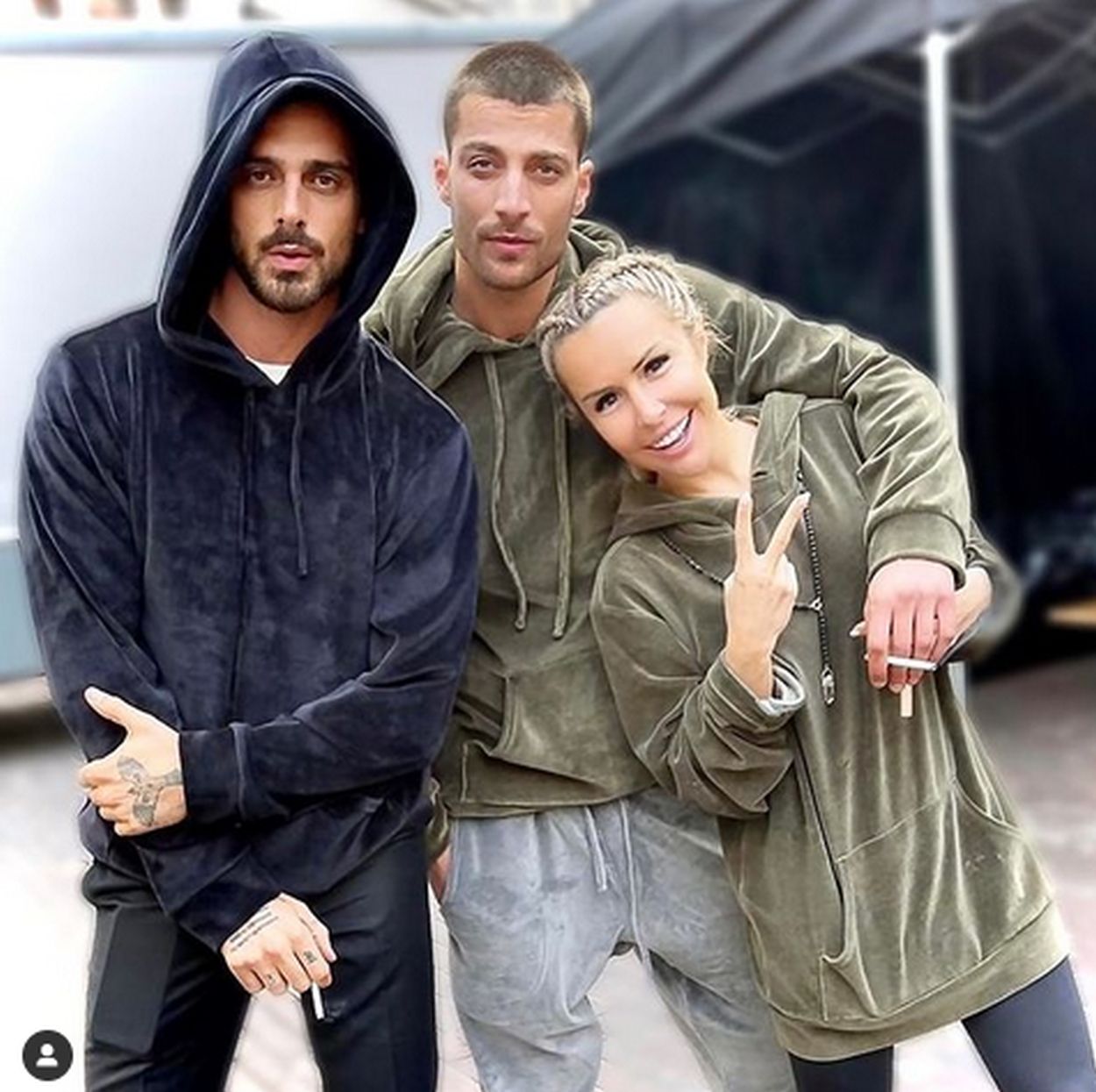 Blanka Lipińska, Michele Morrone i Simone Susinna
