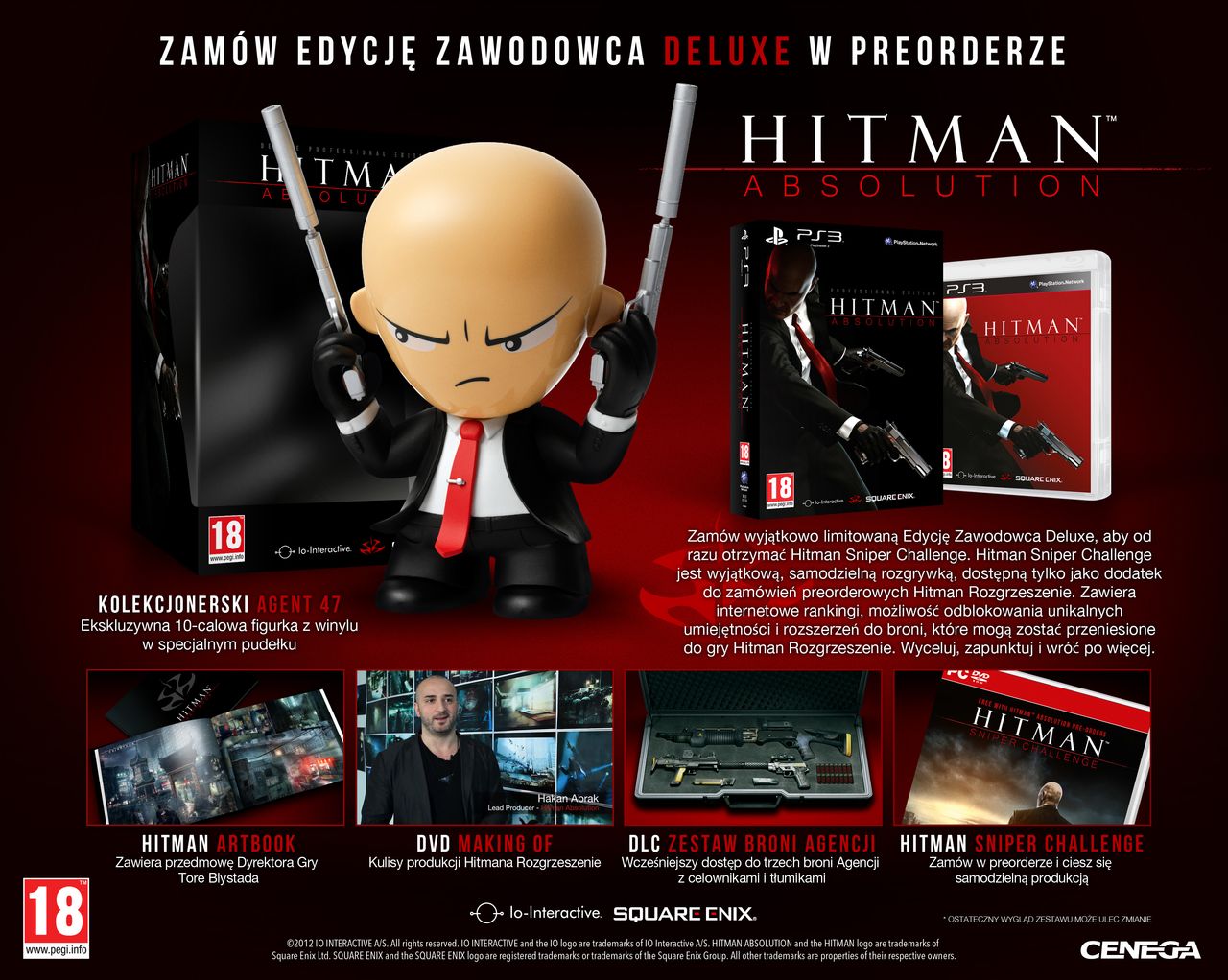 Mały wkurzony Hitman garnie się do wyjścia z pudła