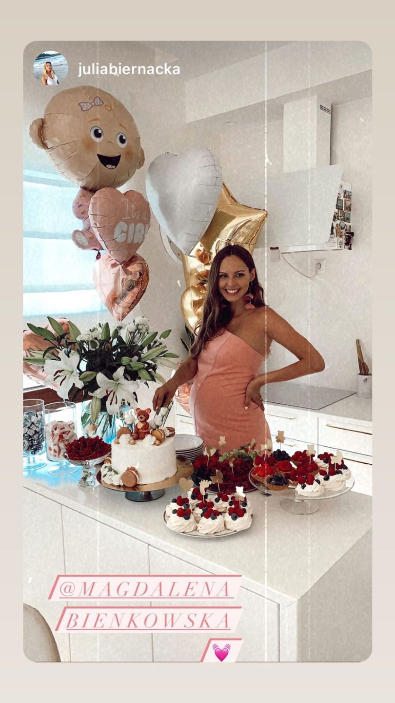 Łukasz Kubot i Magdalena Bieńkowska - będą mieli córeczkę