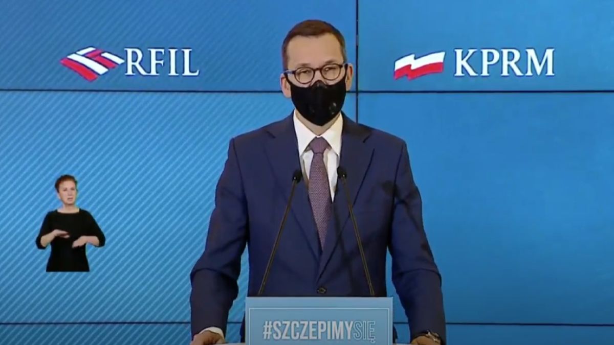 Premier Mateusz Morawiecki