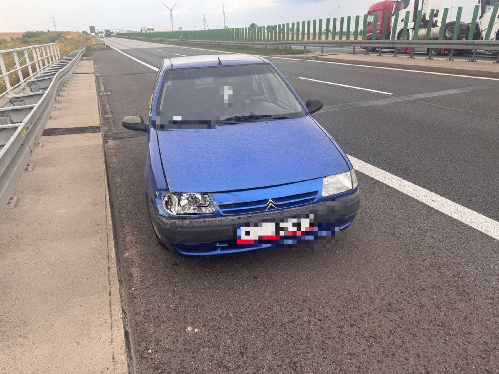 Pijany kierowca na autostradzie A4