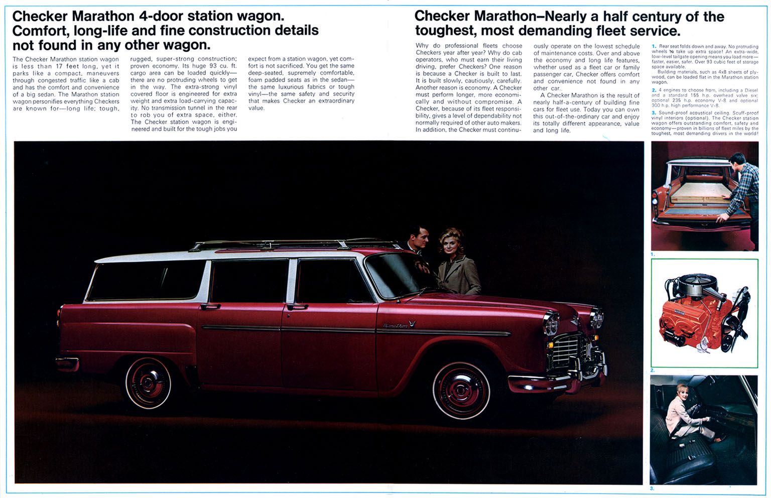 Checker Marathon - klasyczna żółta taksówka 6
