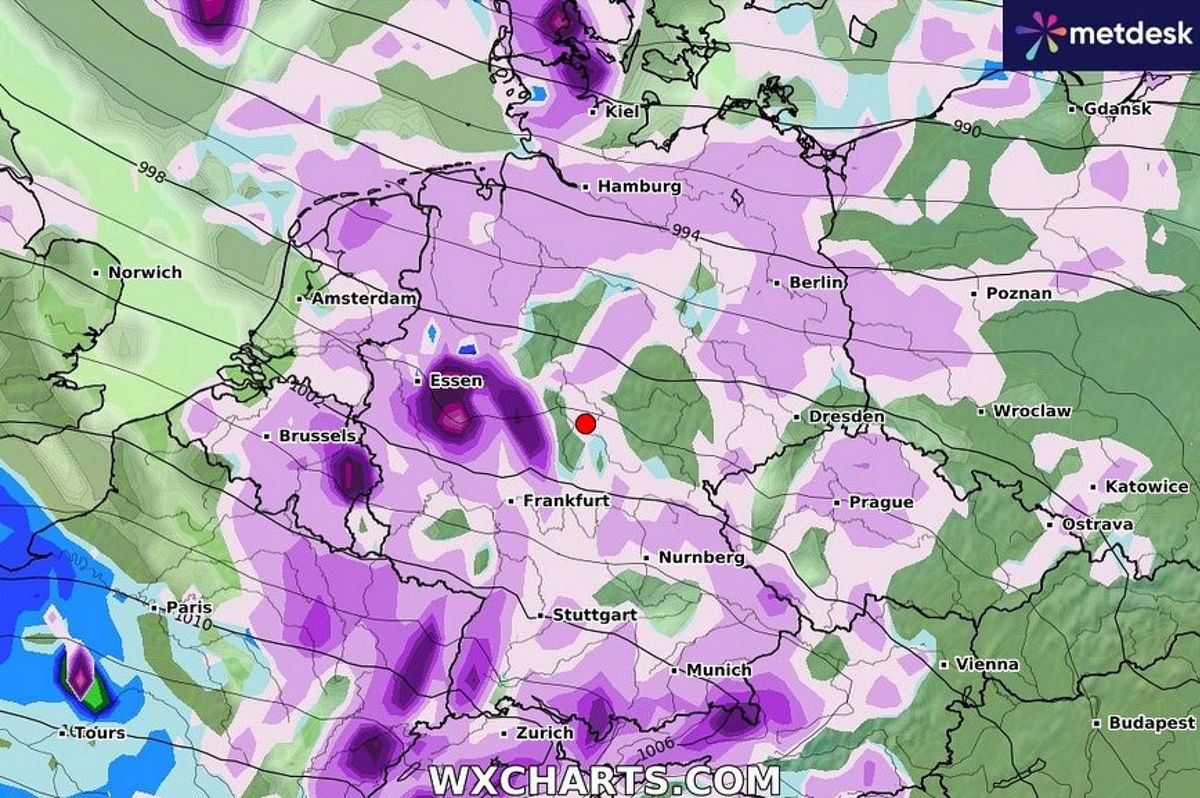 Śnieżyce w Europie prognozowane na ostatnie dni lutego