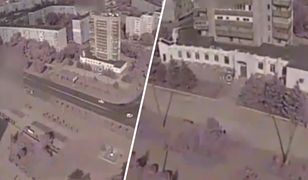 Dron wleciał prosto w budynek. Uderzenie w jednostki Kadyrowa [RELACJA NA ŻYWO]