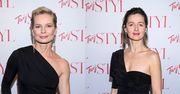 Magdalena Cielecka i Agnieszka Grochowska w podobnych stylizacjach na jednej gali