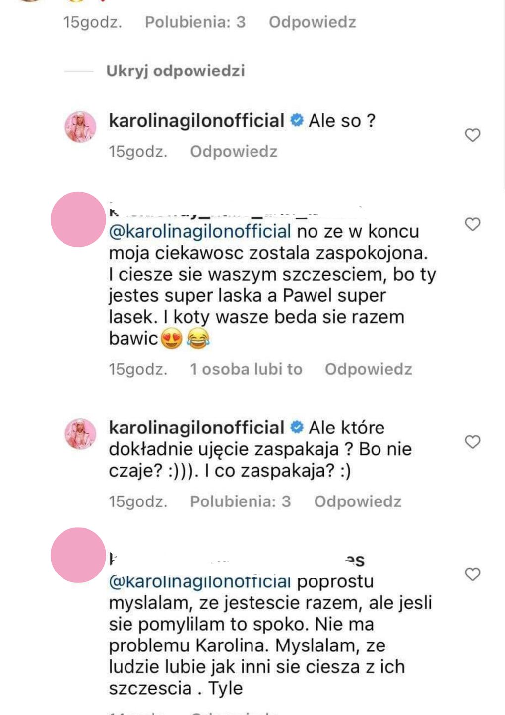 Karolina Gilon i Paweł Michalski są parą?