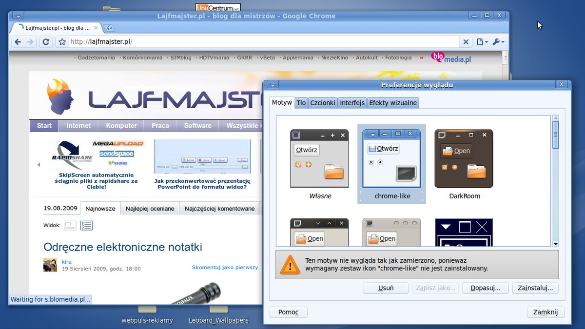 Zmień swojego Linuksa w Chrome OS 1