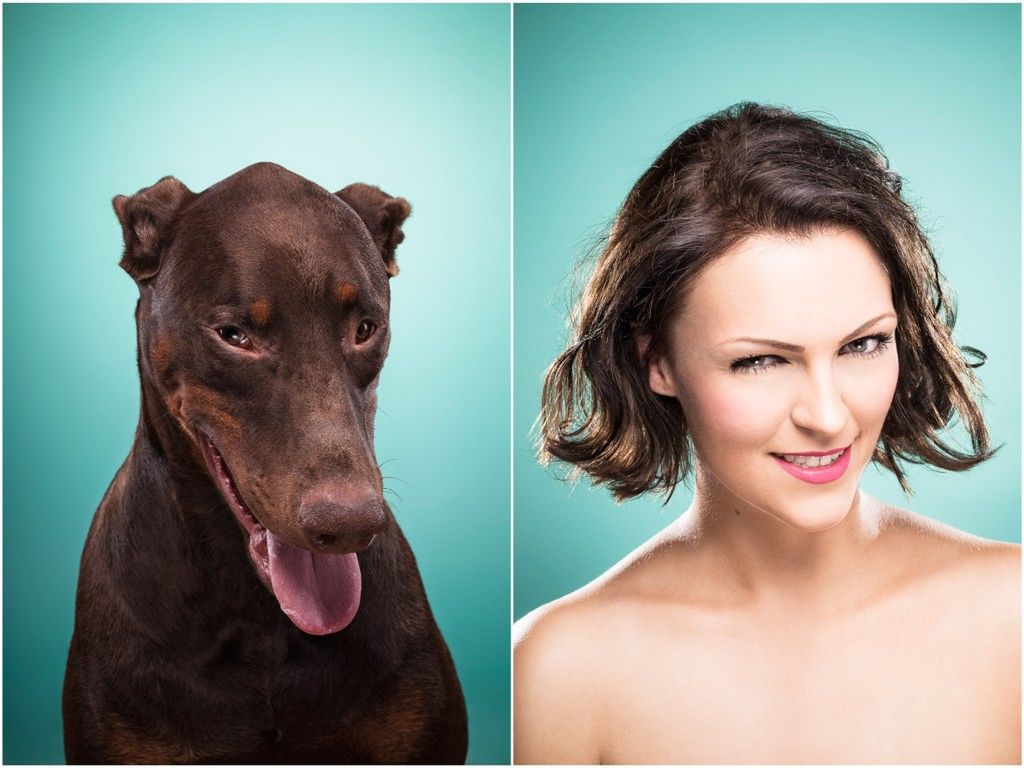 „The Dog People” - zabawne portrety ludzi, którzy naśladują swoje psy 1
