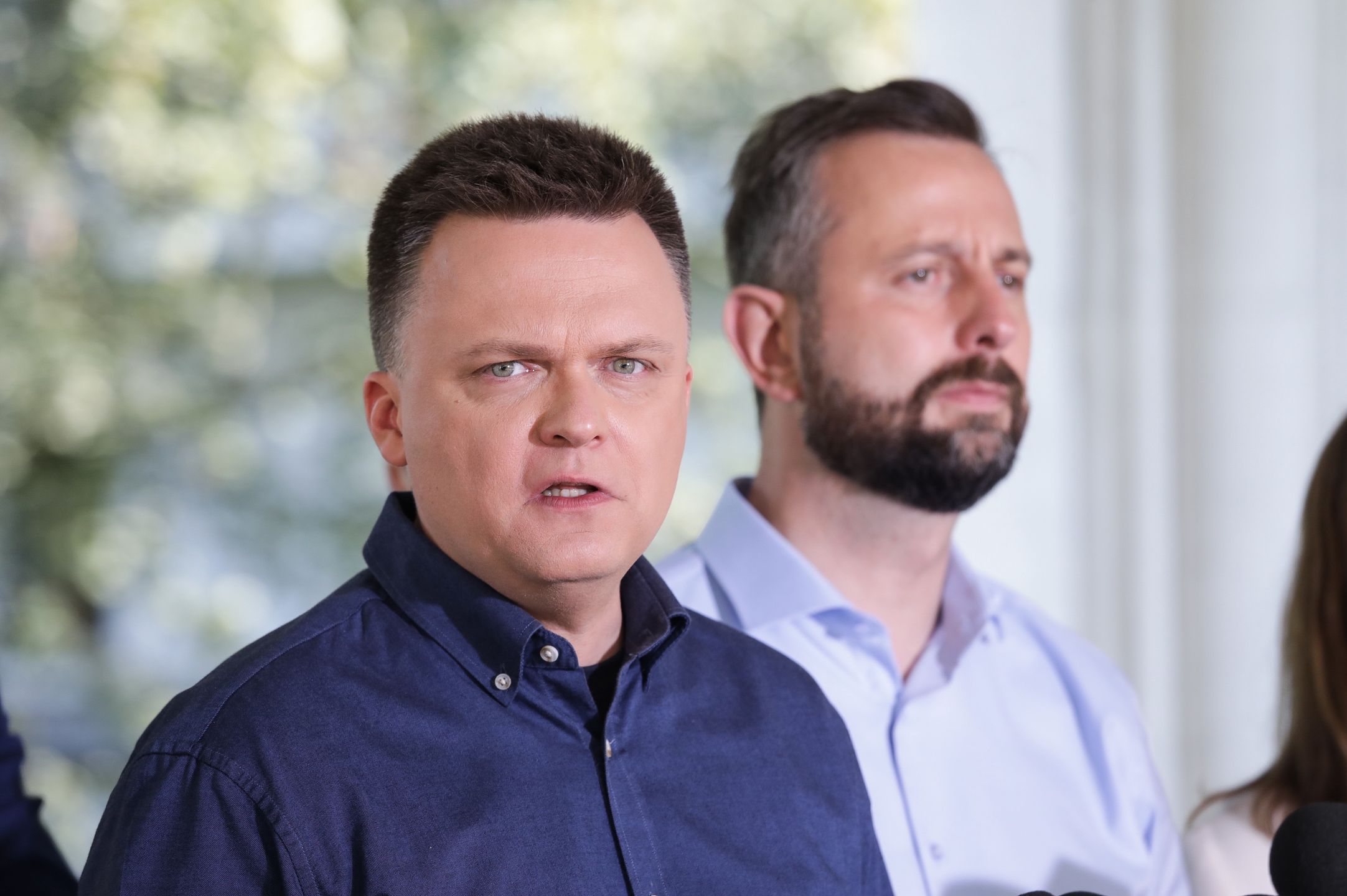 Szymon Hołownia i Władysław Kosiniak-Kamysz