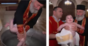 Zobacz, jak wygląda chrzest dzieci w Gruzji. Będziesz w szoku
