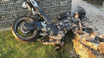 Sławniów: Koszmary wypadek motocyklisty. 36-latek nie żyje