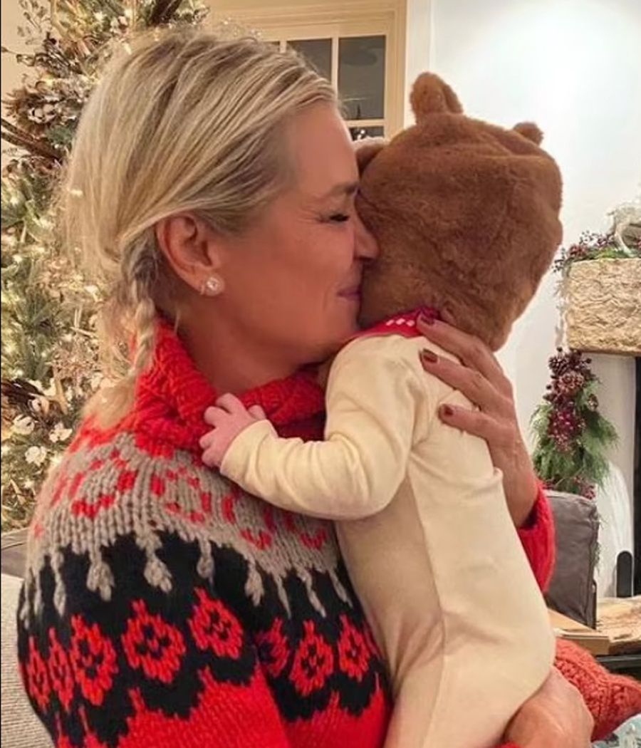 Yolanda Hadid z wnuczką 