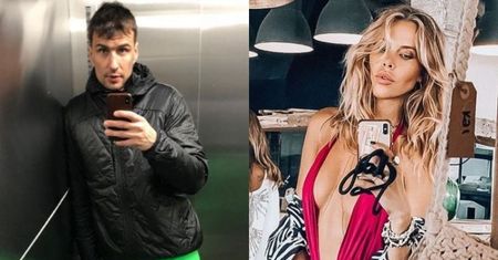 Jarosław Bieniuk wita nowy rok, LEŻĄC U STÓP "światowej sławy modelki" Zuzanny Pactwy (FOTO)