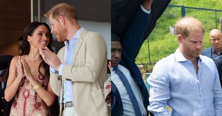 Ochraniani TARCZAMI KULOODPORNYMI Meghan Markle i książę Harry kontynuują podróż po Ameryce Południowej (ZDJĘCIA)