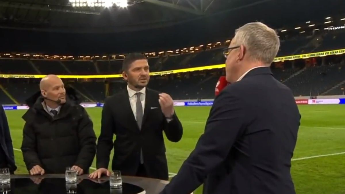 Janne Andersson wywołał burzę w studiu telewizyjnym