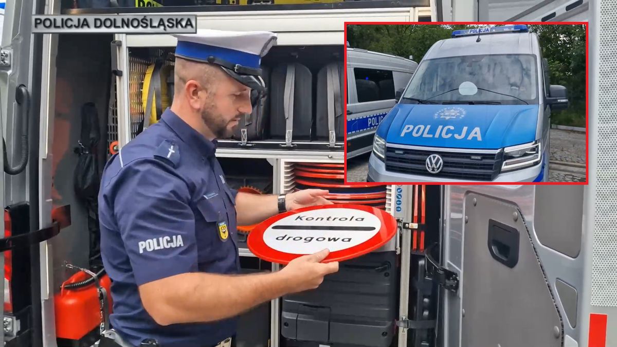 Nowa broń policji na kierowców, trzy nowe radiowozy pomogą w kontrolach