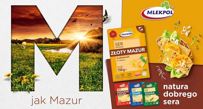 Mlekpol pokazuje "naturę dobrego sera"