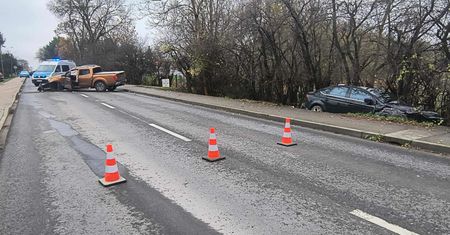 Wypadek na ulicy Szpitalnej. Utrudnienia!