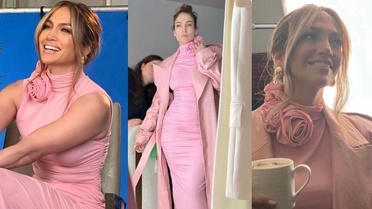 Jennifer Lopez OLŚNIEWA w różowej kreacji Magdy Butrym za 7 tysięcy