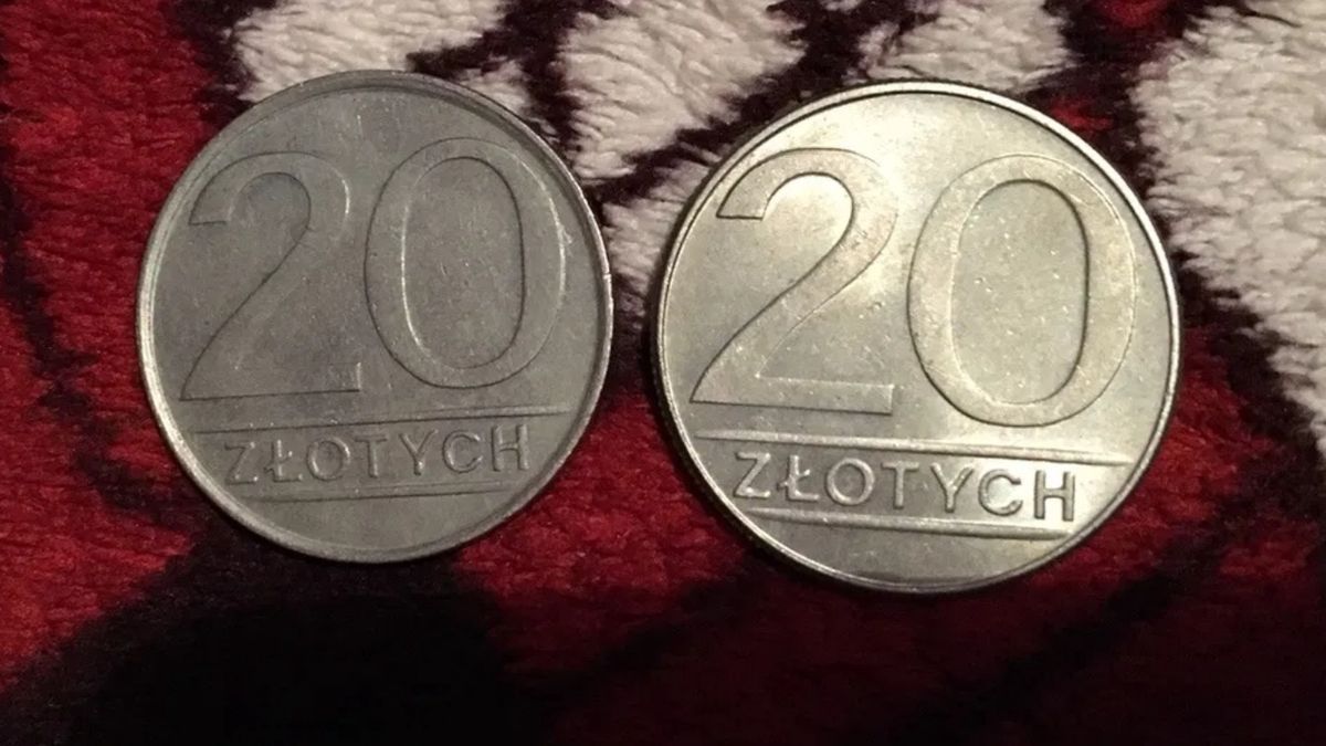20 zł - moneta emitowana w czasach PRL-u 