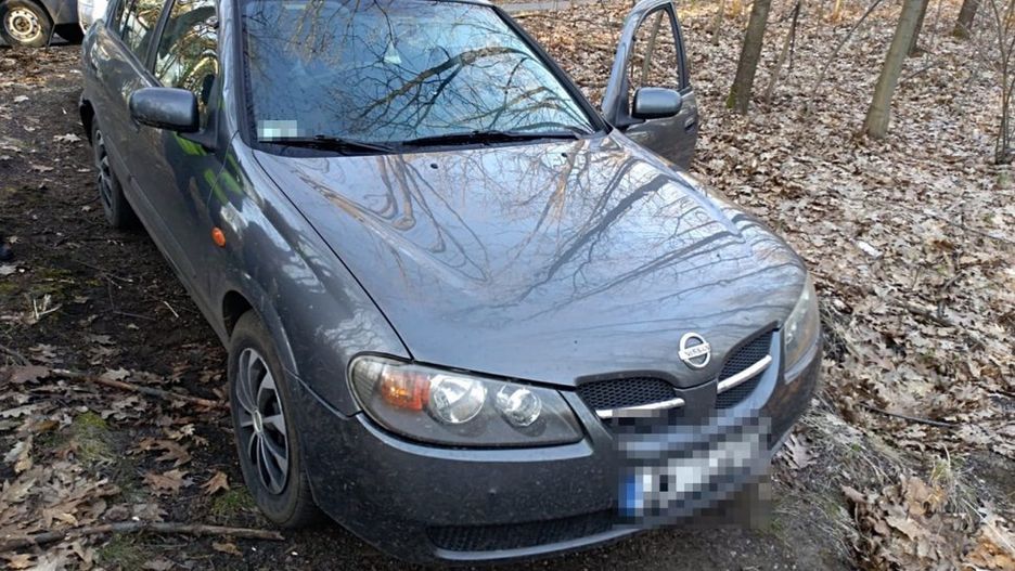 Radzionków. Kierowca nissana został schwytany po pościgu.