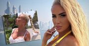 Izabela Macudzińska tak paraduje na ulicach Dubaju. "Królowa życia" wystroiła się w koronkę... i nic więcej!