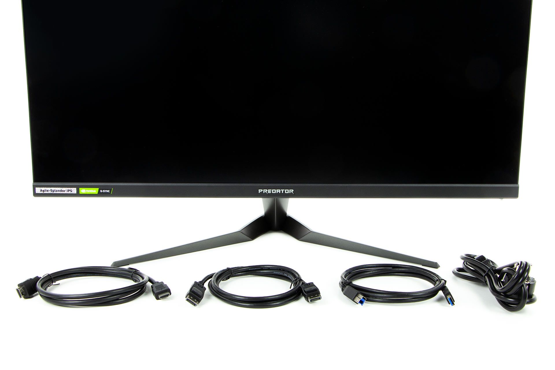Acer Predator XB323U - zawartość zestawu