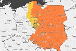 IMGW bije na alarm. Ostrzeżenia dla prawie całej Polski