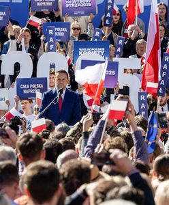 "Miał być wielki wiec". Trzaskowski wspomniał o Nawrockim