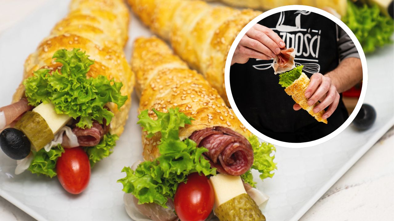 Gdy wpadają goście, zawsze serwuję rożki z niespodzianką. Nie zostaje po nich nawet jeden okruszek