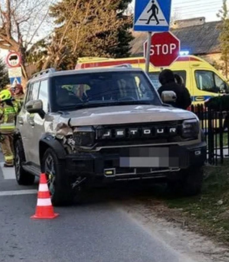 Wypadek w Słomczynie