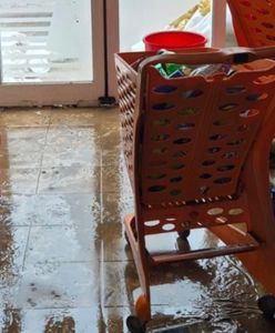 Powódź zniszczyła sklep. Działał tylko 3 dni